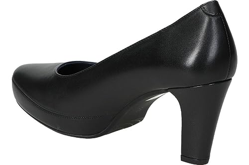 DORKING Damen Blesa Plateaupumps, Schwarz (Negro 001), 39 EU von Fluchos