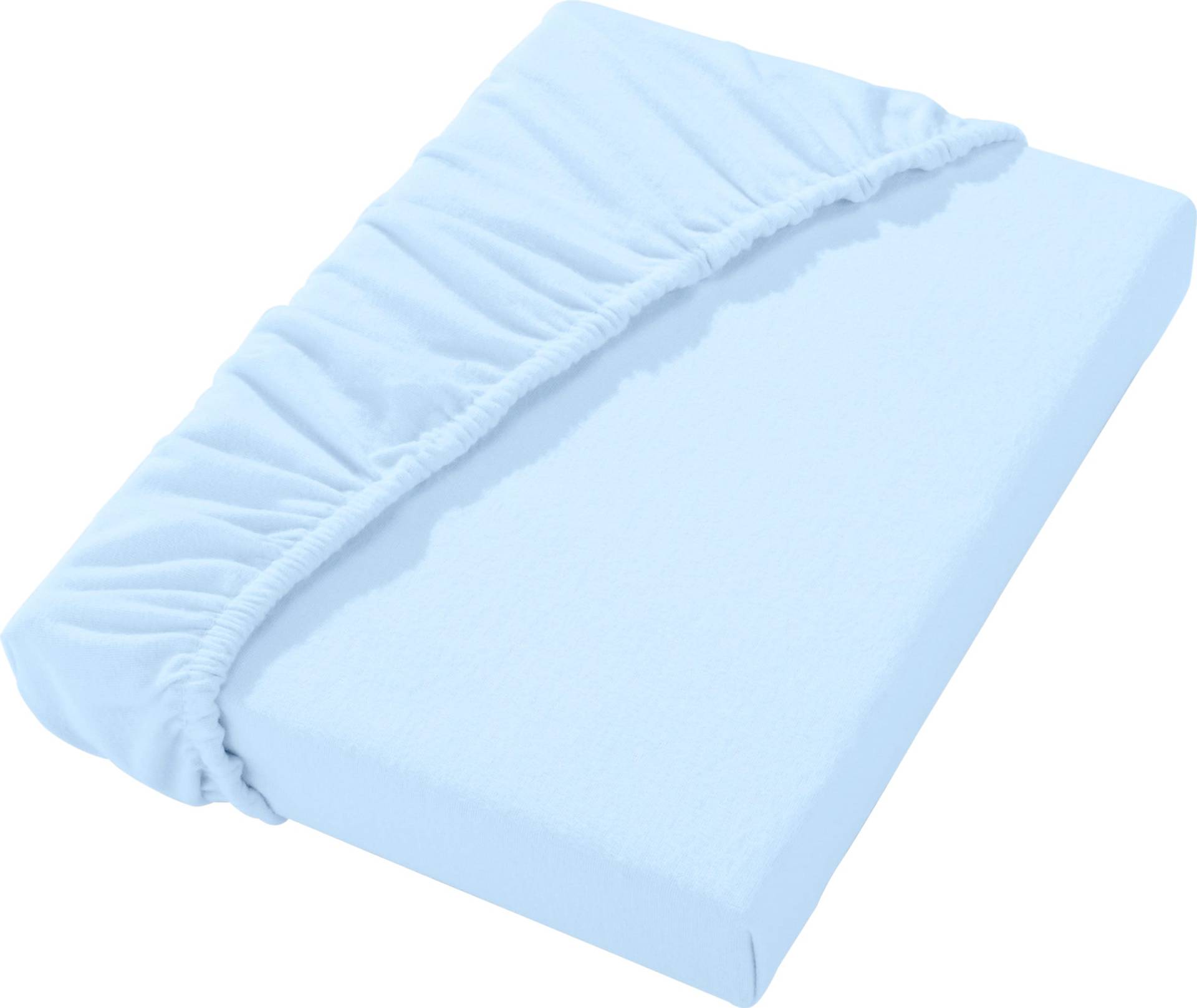 Sieh an! unisex Betttuch hellblau von Dormisette