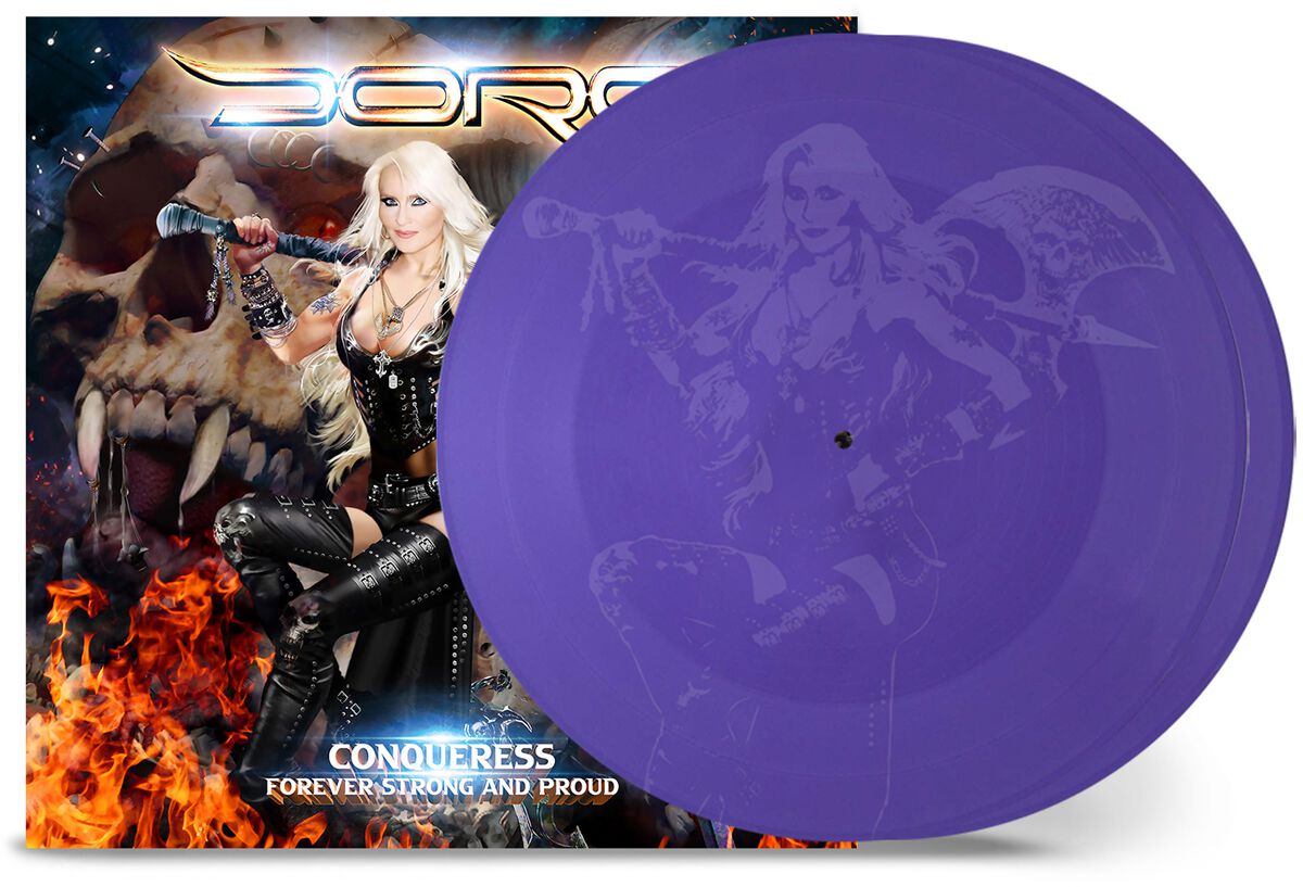 Conqueress - Forever Strong And Proud von Doro - 2-LP (Coloured, Gatefold, Limited Edition) von Doro