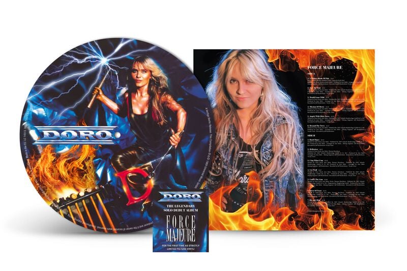 Doro Force majeure LP multicolor von Doro
