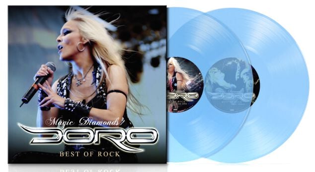 Doro Magic diamonds - Best of Rock LP farbig von Doro