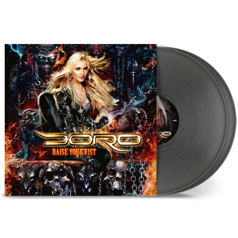 Doro Raise your fist LP multicolor von Doro