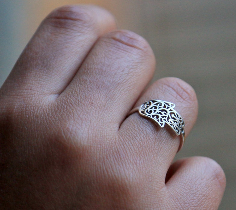 Boho Ring, Silberring von DoronJewelry