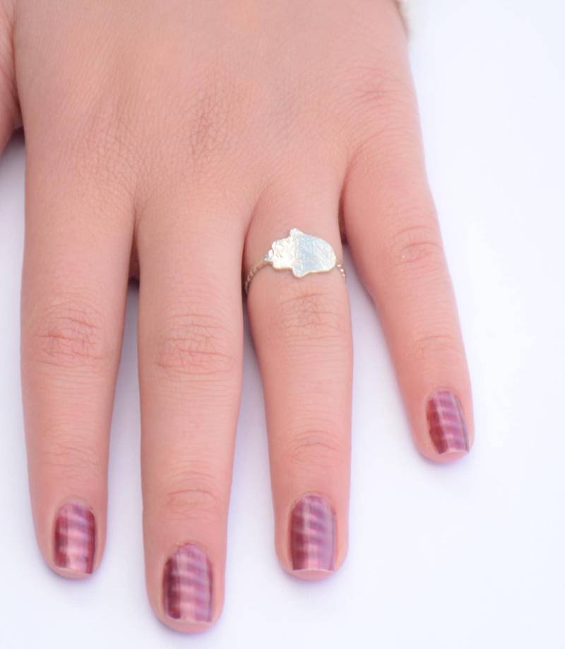 Hamsa Ring Evil Eye Schutz Schmuck von DoronJewelry