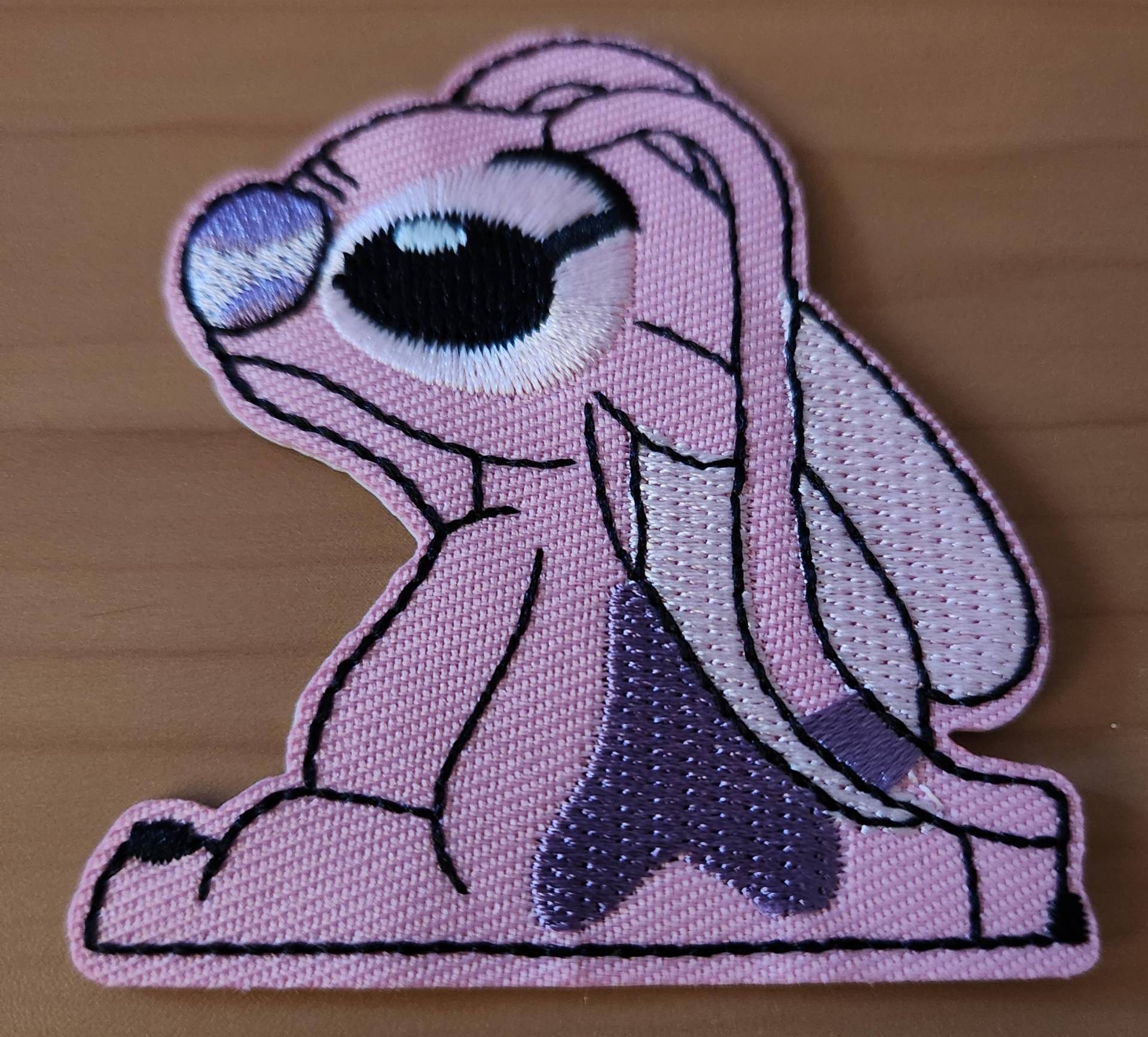 Angel Im Sitzen Aufnäher Aufbügeln Patch von DorosHandmadeShop