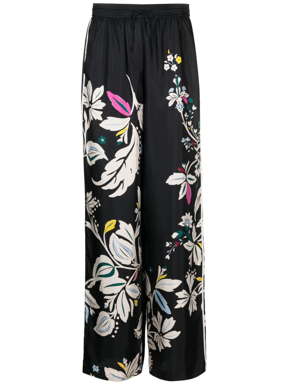 Dorothee Schumacher Hose mit Blumen-Print - Schwarz von Dorothee Schumacher