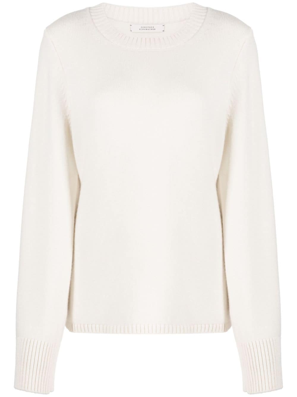 Dorothee Schumacher Kaschmirpullover mit Rundhalsausschnitt - Nude von Dorothee Schumacher