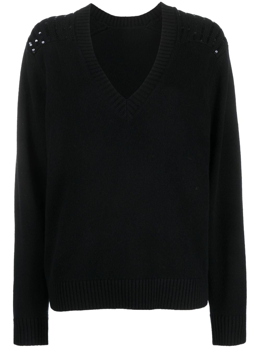 Dorothee Schumacher Pullover mit Pailletten - Schwarz von Dorothee Schumacher