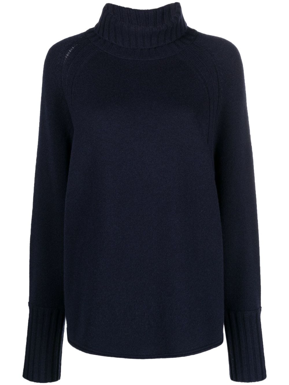 Dorothee Schumacher Rollkragenpullover mit Kaschmiranteil - Blau von Dorothee Schumacher