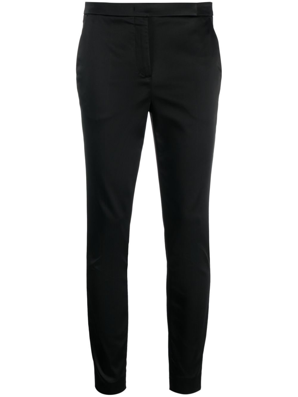 Dorothee Schumacher Schmale Hose mit Satin-Finish - Schwarz von Dorothee Schumacher