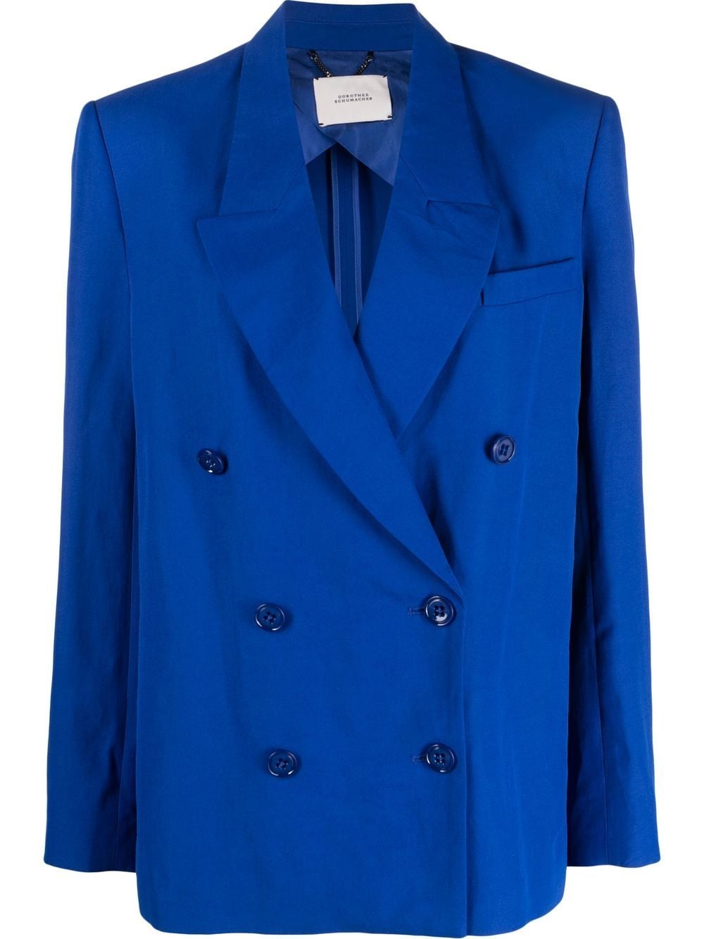 Dorothee Schumacher Doppelreihiger Summery Blazer - Blau von Dorothee Schumacher