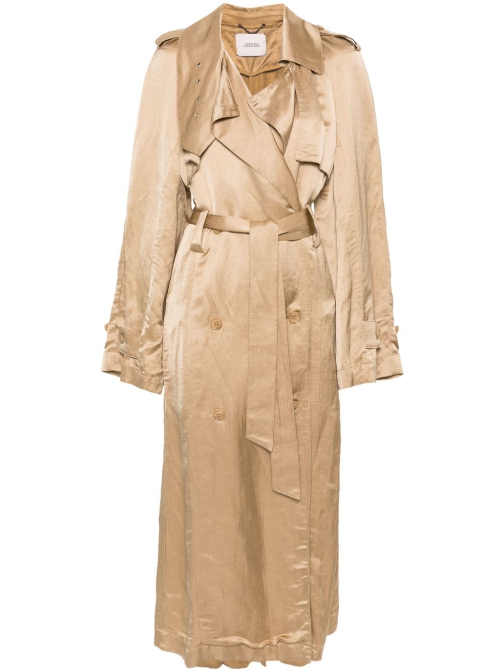 Dorothee Schumacher Trenchcoat aus Leinengemisch - Braun von Dorothee Schumacher