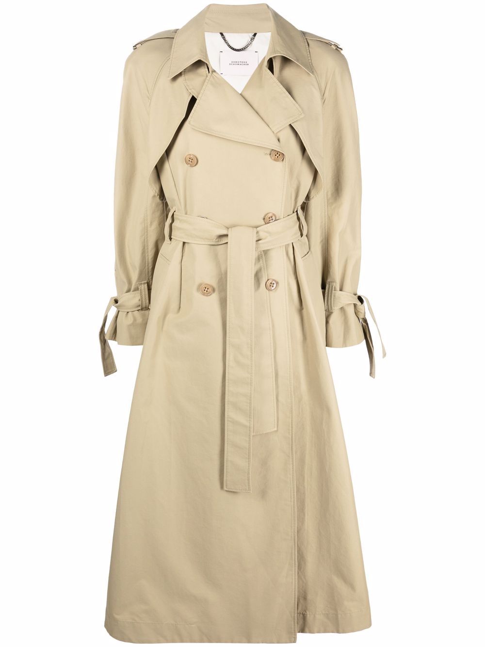 Dorothee Schumacher Doppelreihiger Trenchcoat - Nude von Dorothee Schumacher