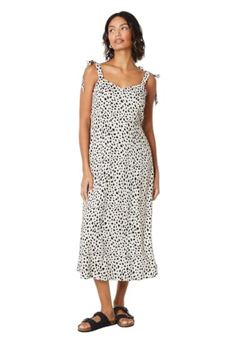 Dorothy Perkins - Mittellanges Kleid - Damen, weiß / schwarz, 44 Dorothy Perkins - Mittellanges Kleid - Damen, weiß / schwarz, 44 von Dorothy Perkins