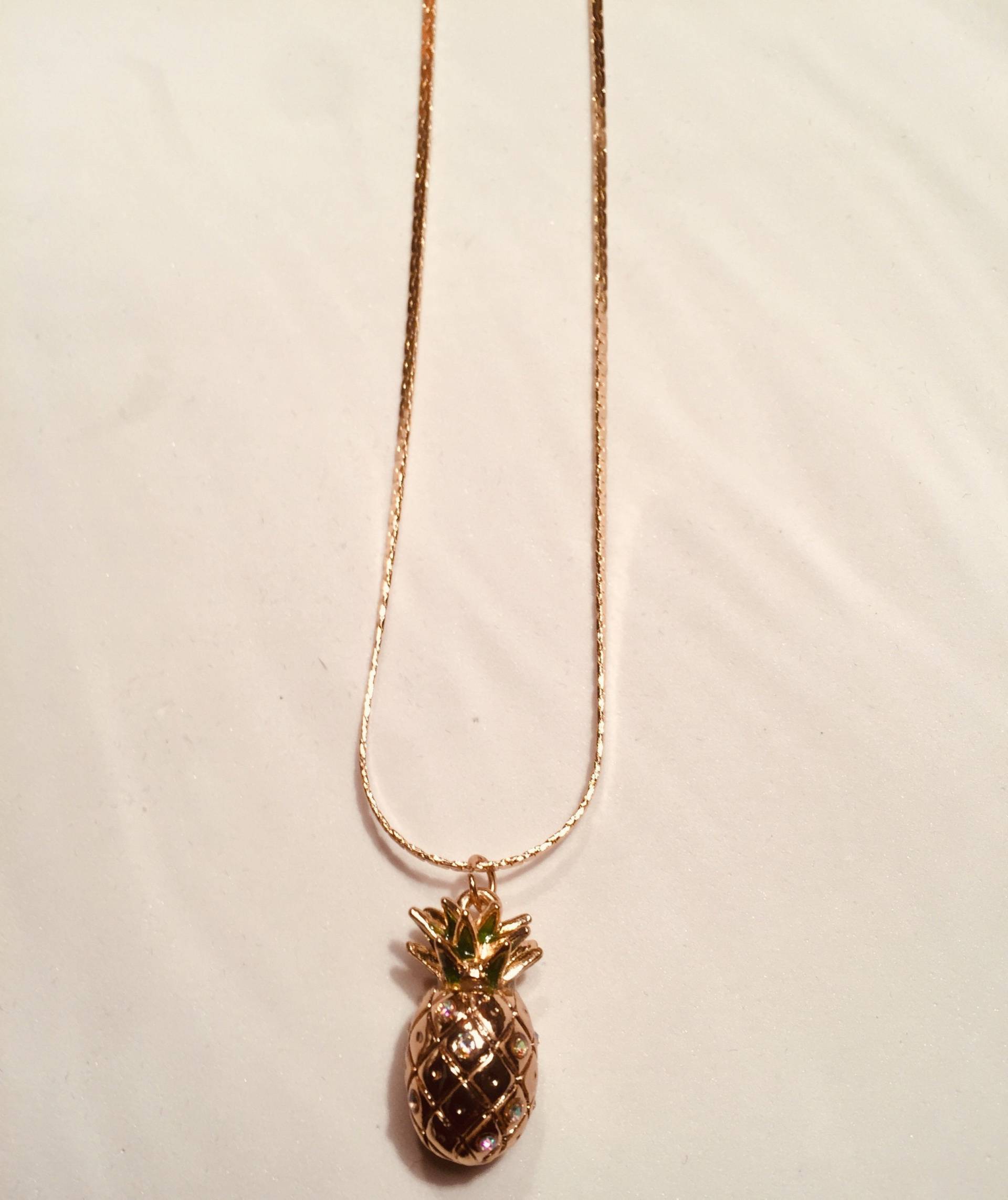 Ananas-Halskette Ananas-Halskette von DorothyJewels