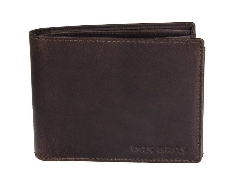 Dos Bros Geldbörse Hunter Leder Geldbörse mit Geschenkbox DB-001 von Dos Bros