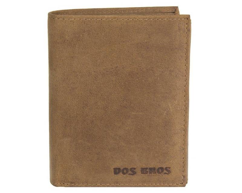 Dos Bros Geldbörse Hunter Leder Geldbörse mit Geschenkbox DB-003 von Dos Bros