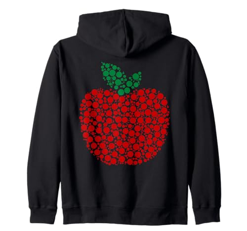 Apple-Punktmuster, Wertschätzung für Kunstlehrer, Männer, Frauen, Humor Kapuzenjacke Apple-Punktmuster, Wertschätzung für Kunstlehrer, Männer, Frauen, Humor Kapuzenjacke von Dot Apple Art Teacher Teaching Funny Dot Art