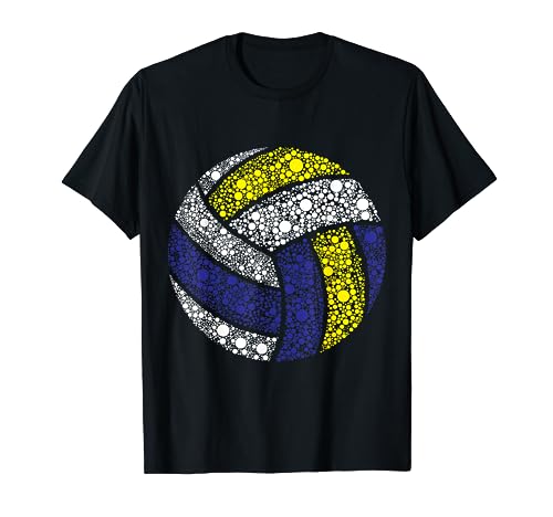 International Dot Day Volleyball Sport Mädchen Jungen Student T-Shirt von Dot Day Merch