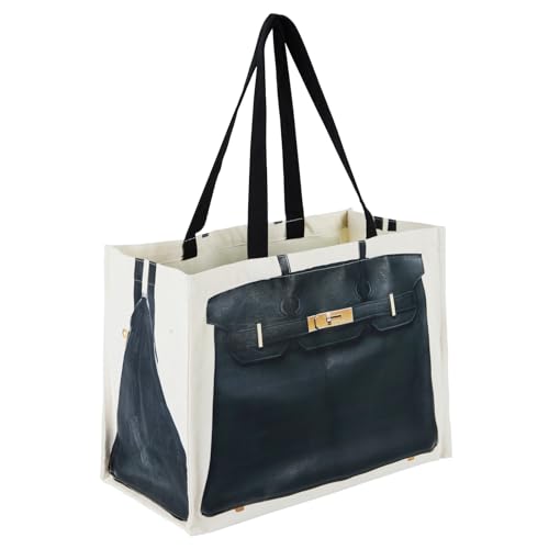 Luxuriöse inspirierte modische Canvas-Tragetasche, faltbare Canvas-Tragetasche für Shopping, den täglichen Gebrauch, Reisen und Geschenke, trendige High-End-Drucke Luxuriöse inspirierte modische Canvas-Tragetasche, faltbare Canvas-Tragetasche für Shopping, den täglichen Gebrauch, Reisen und Geschenke, trendige High-End-Drucke von Dotpraise