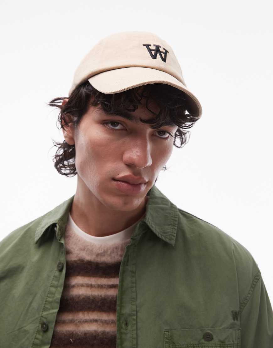 Double A By Wood Wood - Eli - Kappe in Beige-Neutral von Double A by Wood Wood