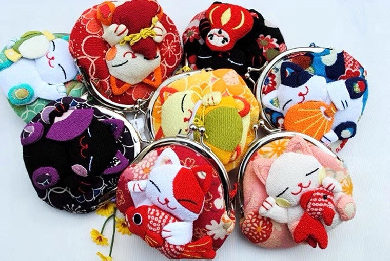 Weihnachtsgeschenke Niedliche Glückskatze Fortune Cat Münzen Taschen Änderungen Kopfhörer Beutel Geschenk Für Ihre Geburtstagsgeschenke von DoubleSweetHome