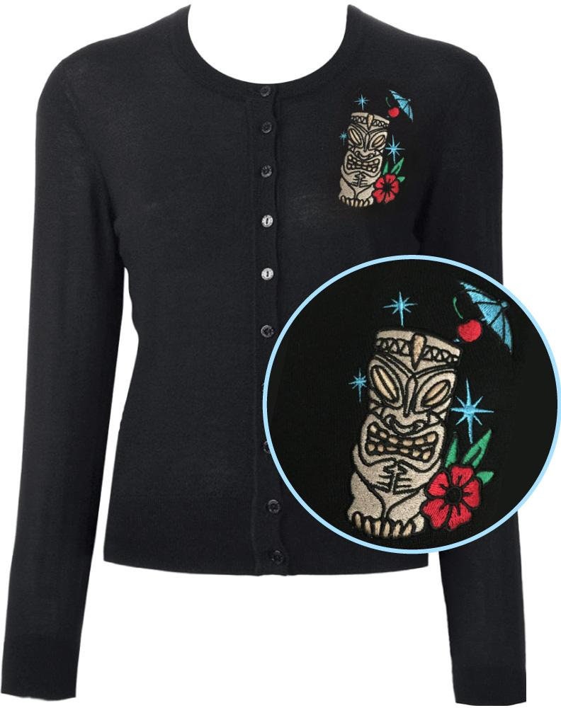 Atomic Tiki Strickjacke Atomic Tiki Strickjacke von DoubleTroubleApparel