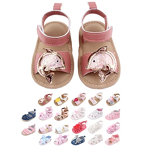 Baby Schuhe, Baby Mädchen Prinzessin Schuhe, Kinder Hausschuhe, Baby Mädchen Sandalen, Anti-Rutsch Weiches Sole Sommer Schuh-Turnschuh für Baby von Doublehero