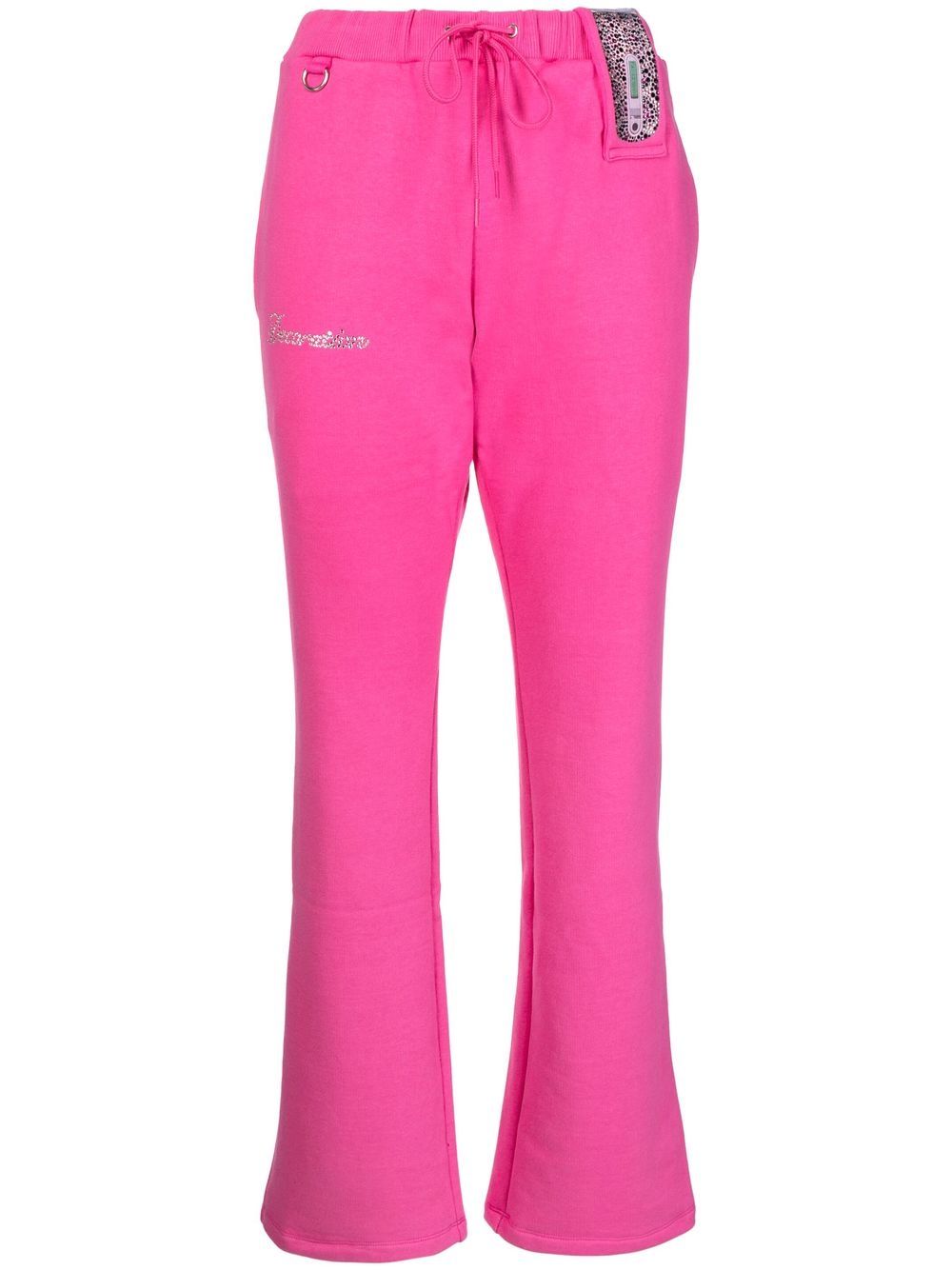 Doublet Jogginghose mit Strass-Logo - Rosa von Doublet