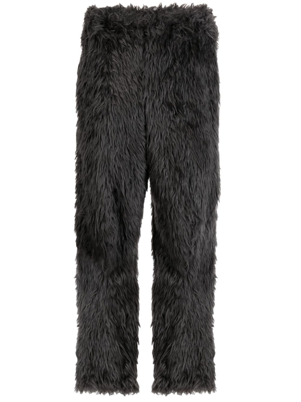 Doublet Slim-Fit-Hose aus Faux Fur - Schwarz von Doublet