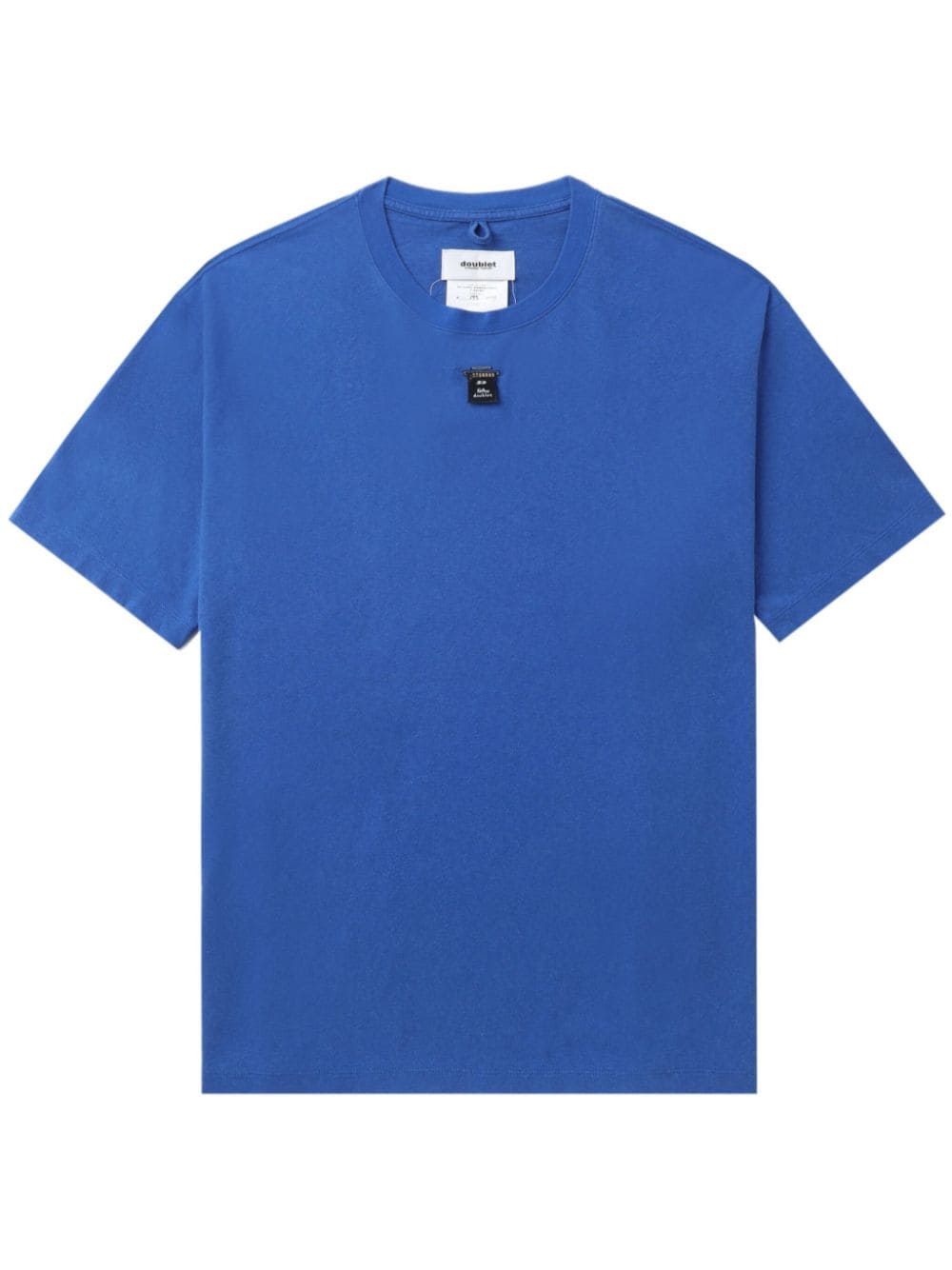 Doublet T-Shirt mit SD Card-Stickerei - Blau von Doublet