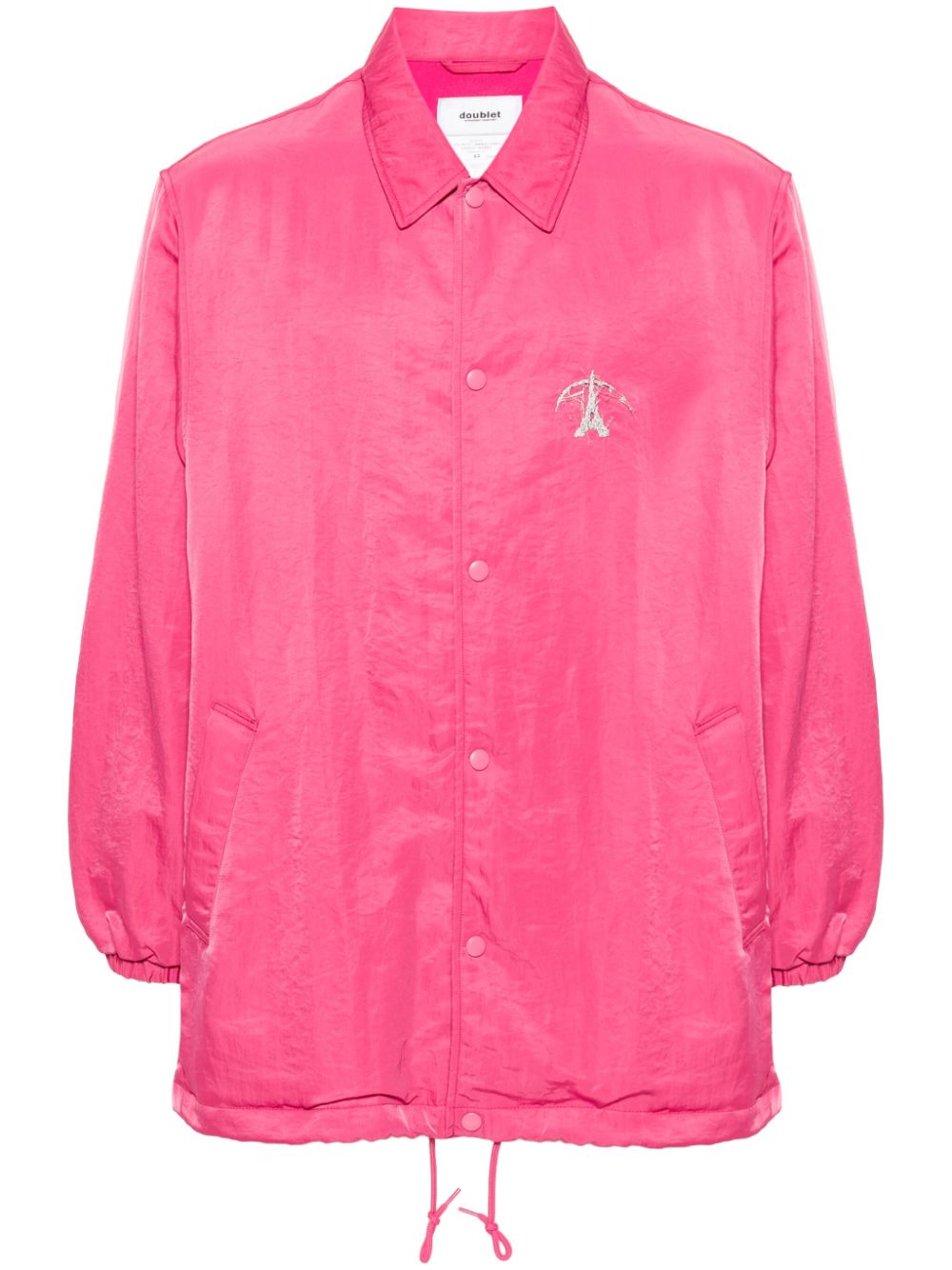 Doublet Jacke mit Logo-Stickerei - Rosa von Doublet