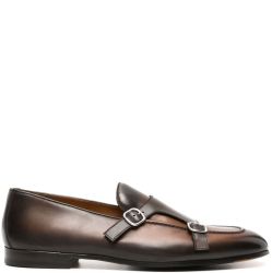 Doucal's Braune Leder Slipper von Doucal's