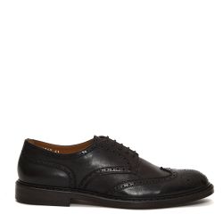 Doucal's Braune Leder-oxford-schuhe von Doucal's