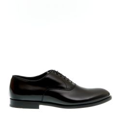 Doucal's Herren Schwarz Leder Oxford Schuhe Mit Ledersohle von Doucal's