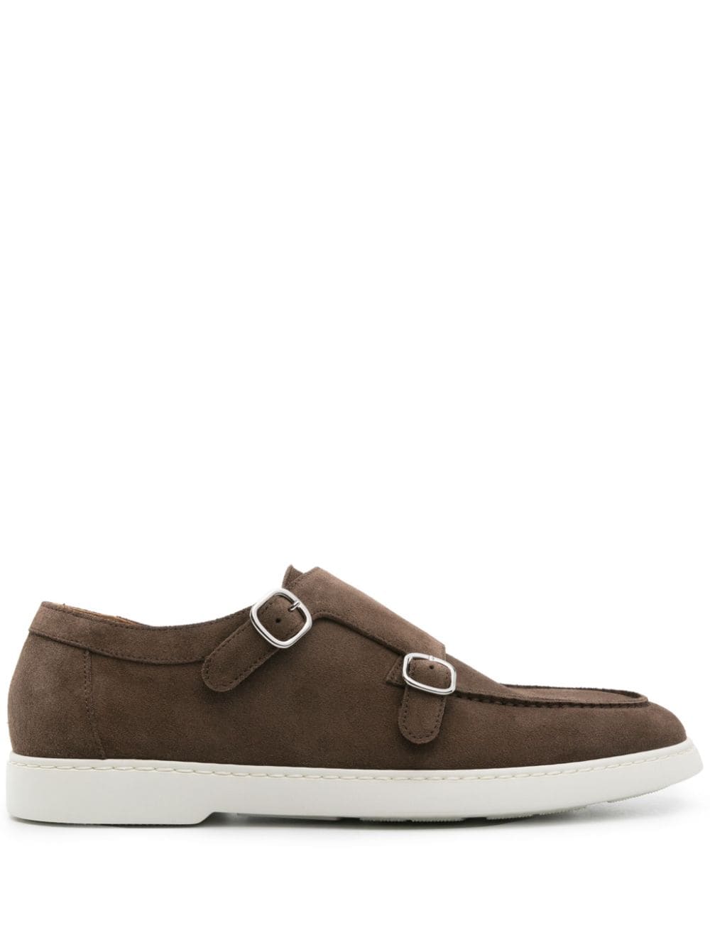 Doucal's round-toe suede monk shoes - Braun von Doucal's