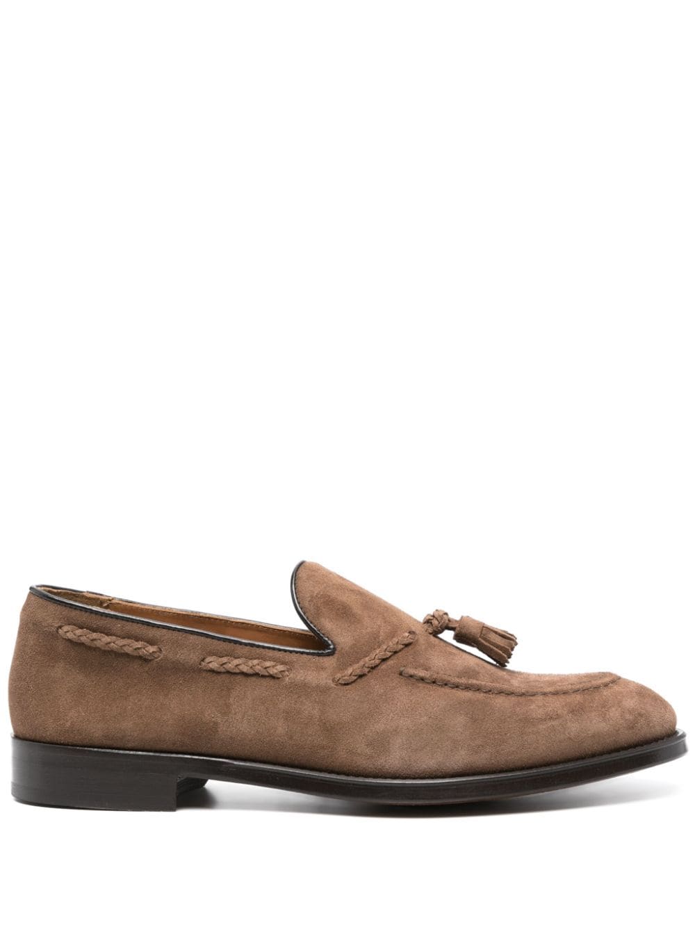 Doucal's Loafer aus Wildleder mit Quasten - Braun von Doucal's