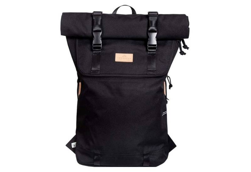 Doughnut Rucksack Christopher Reborn 18 - Rolltop Rucksack 45 cm (black) von Doughnut