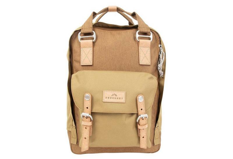 Doughnut Rucksack Macaroon Euro 16 - Rucksack 38 cm (khaki x camel) von Doughnut