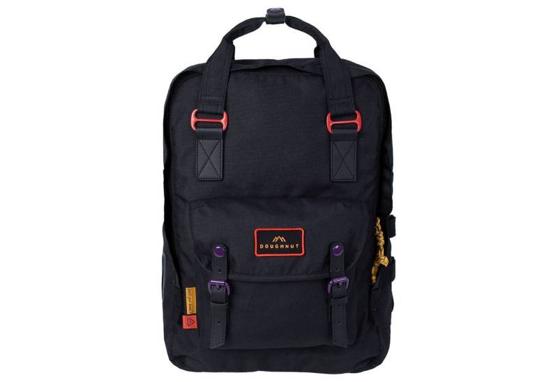 Doughnut Rucksack Macaroon Large Happy Camper 20 - Rucksack 45 cm (schwarz) von Doughnut