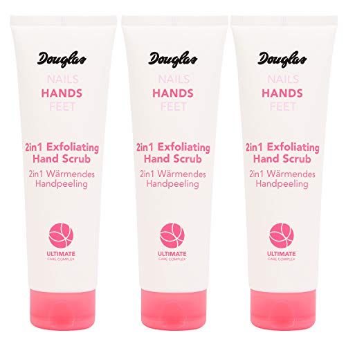 3x Douglas Hautpflege 846706 Handpflege Handpeeling Revitalizing Hand Peeling 150 ml Set von Douglas