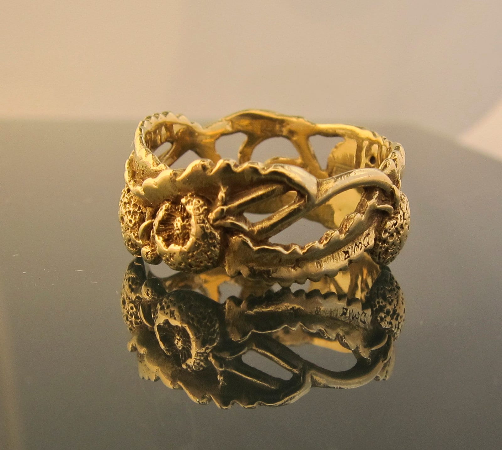 Hochzeit Ring. Die Pusteblume von DouglasRandallDesign