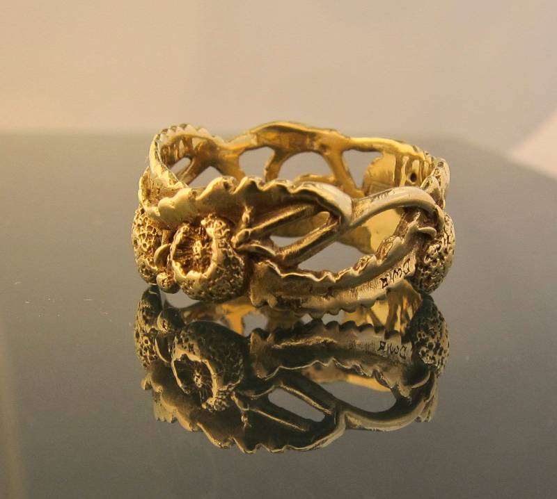 Hochzeit Ring. Die Pusteblume von DouglasRandallDesign