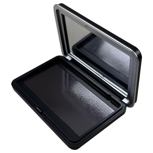 Leere Magnetische Palette,Leere Magnetische Lidschatten-Make-up-Palette,Leere Make-Up-Palette mit Spiegel,Magnetic Palette,Magnetische Lidschatten Palette für Lidschatten Lippenstift von Doukesh
