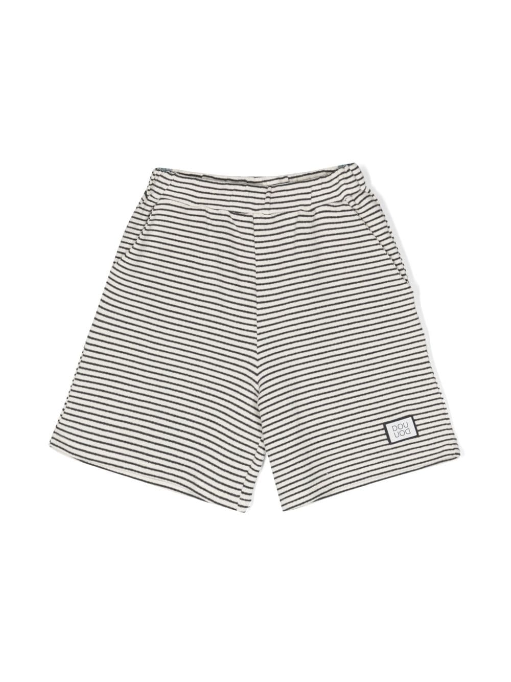 Douuod Kids Shorts mit Querstreifen - Nude von Douuod Kids