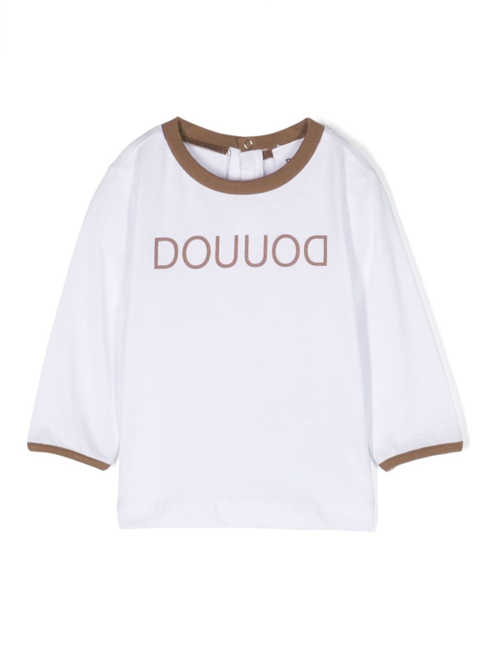 Douuod Kids T-Shirt mit Logo-Print - Weiß von Douuod Kids