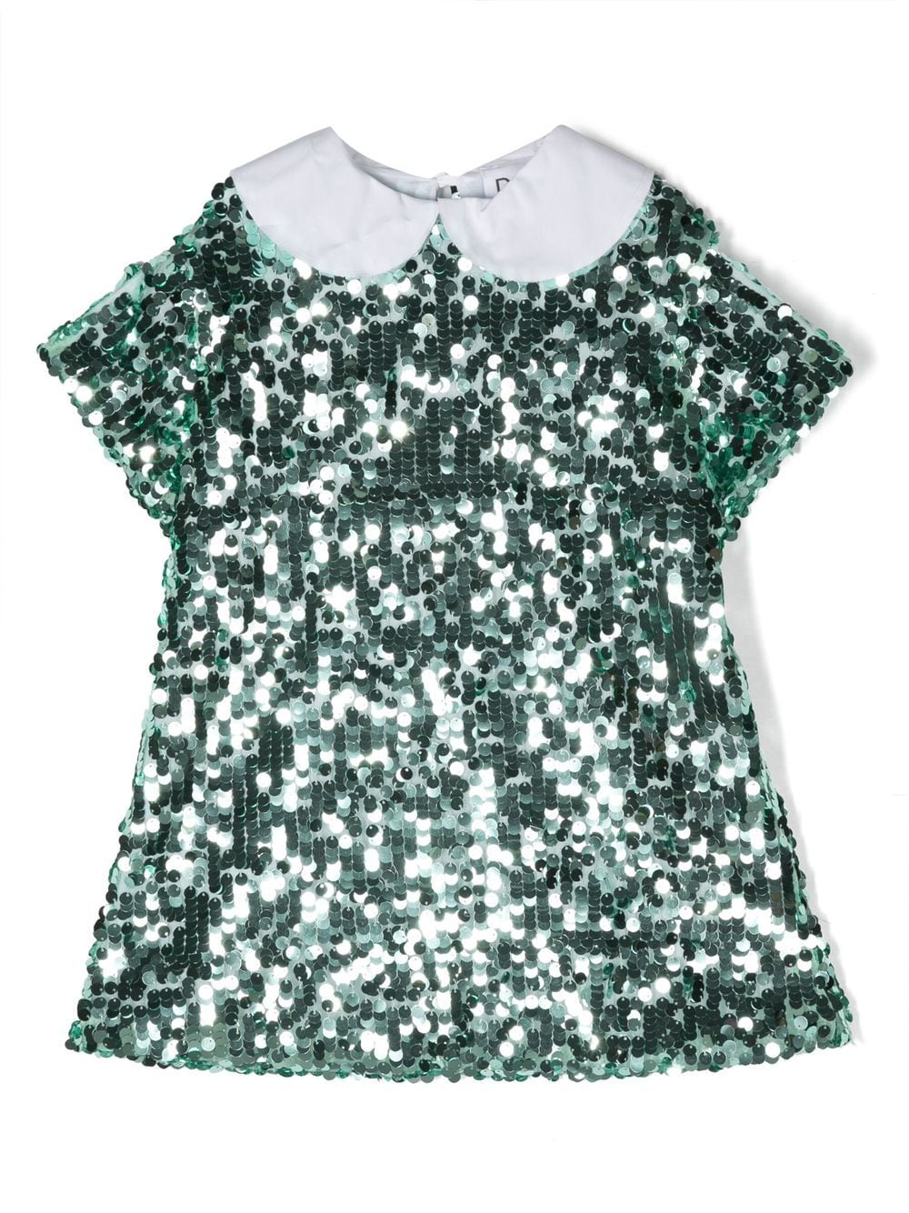 Douuod Kids Kleid mit Pailletten - Grün von Douuod Kids