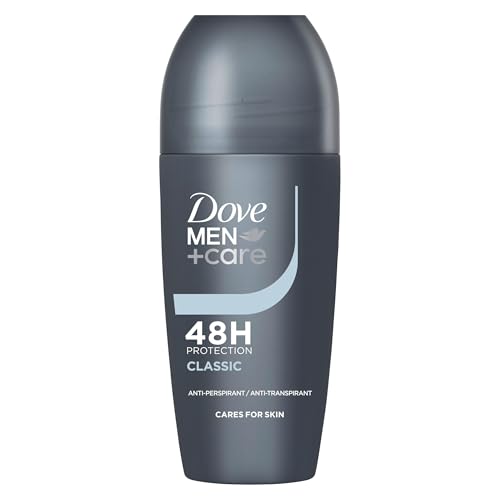 Dove Men Care Deodorant für Herren, klassischer Duft, Antitranspirant, Schutz bis zu 48 Stunden, Zitrusduft, sanfte Formel auf dem Mikrobiom der Haut, 6 Stück à 50 ml von Dove Men + Care