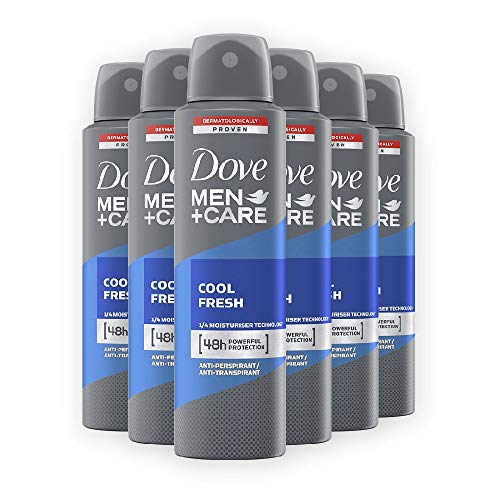 6 x DOVE Men + Care Deospray "Cool Fresh" - 150ml von Dove