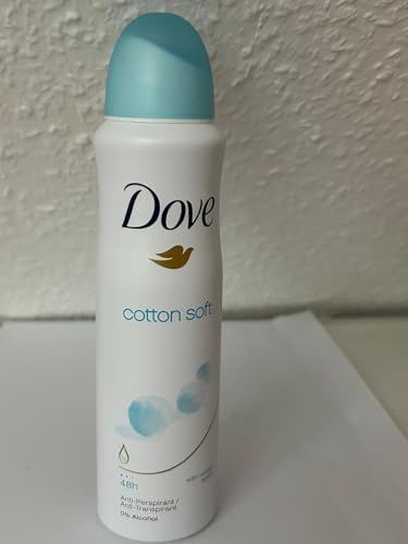 6 x Dove Women Deospray - Cotton Soft - 150 ml von Dove